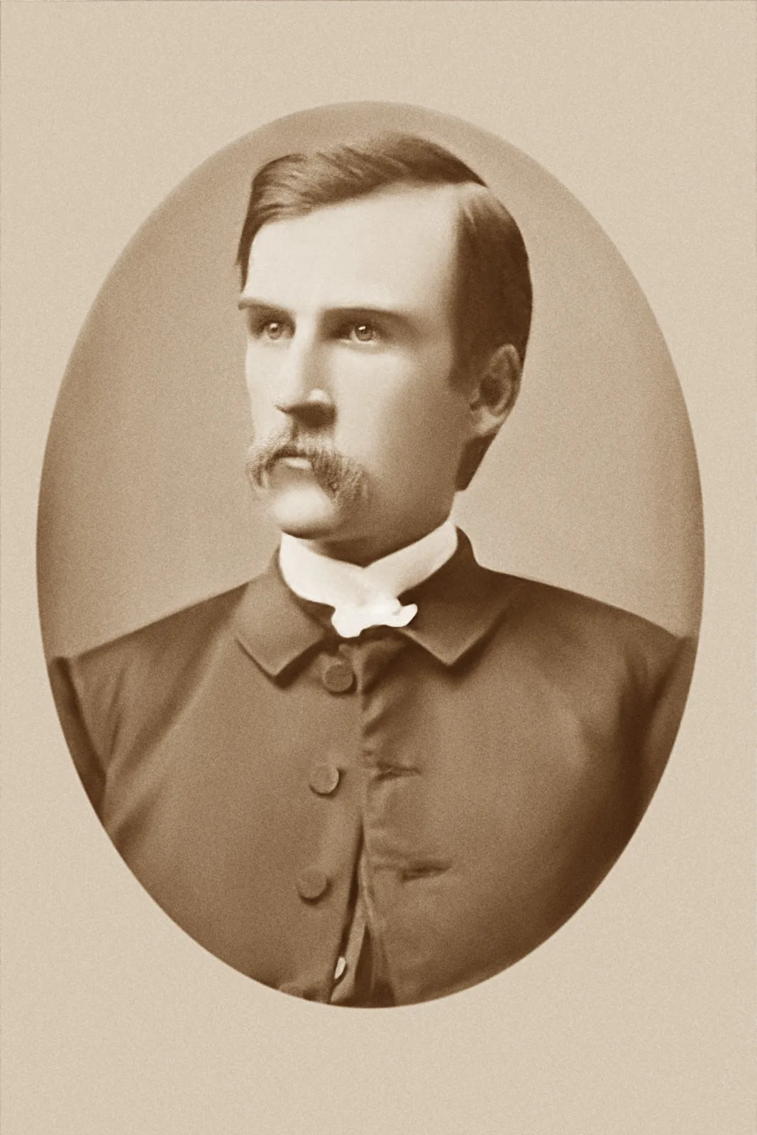 A restored nineteenth-century portrait of one of St. John's former rectors